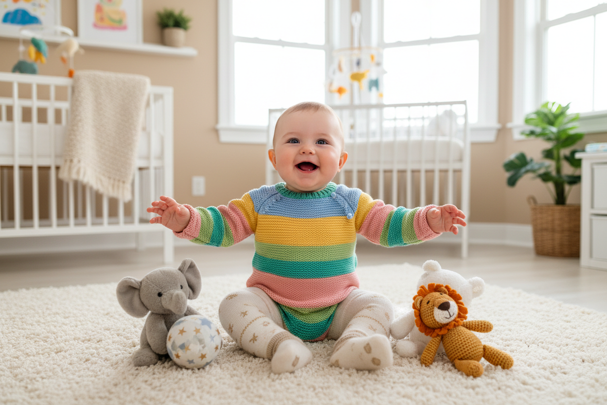 Desarrollo psicomotor 7-9 meses