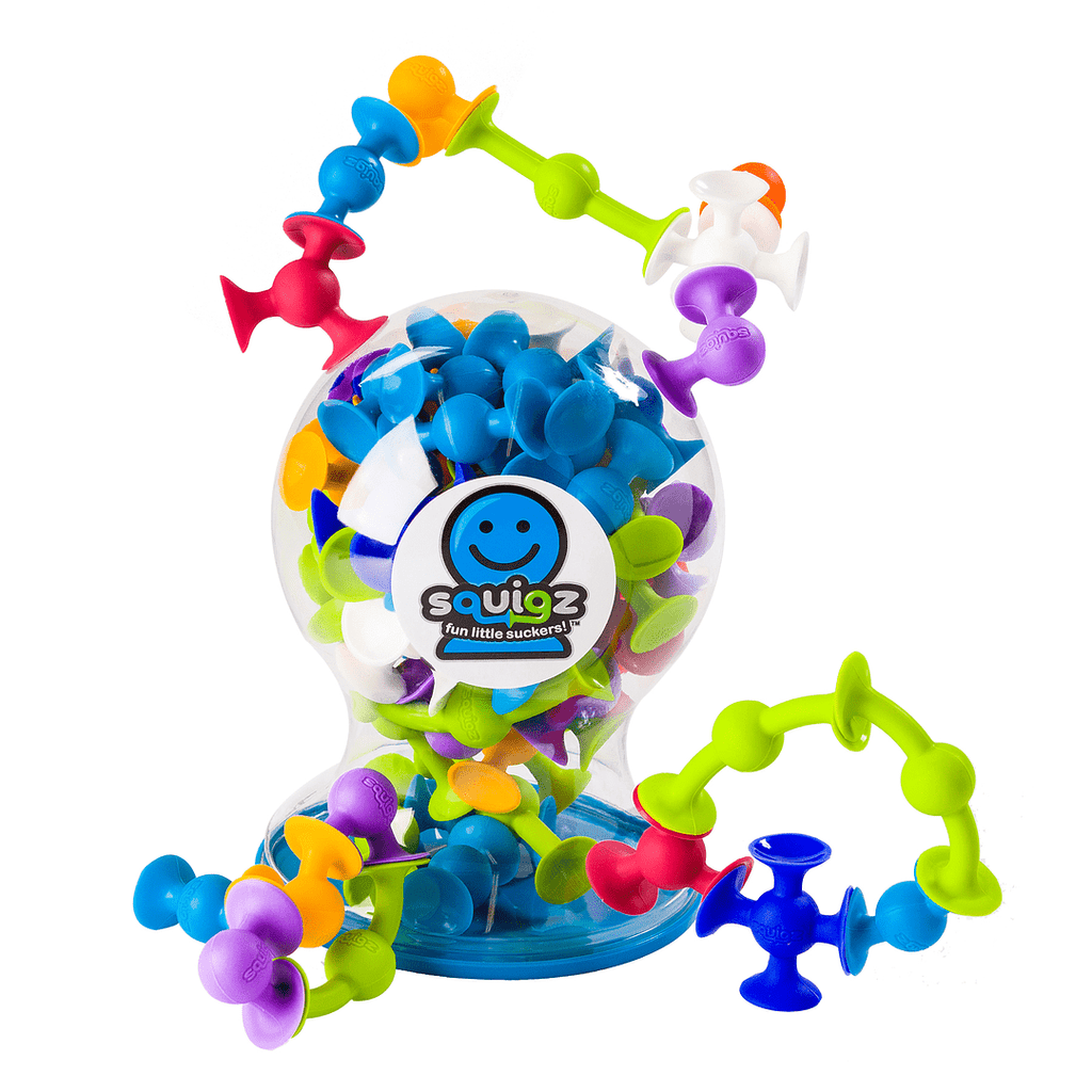 Juego de construcción Squigz Deluxe Set - Hey Mama