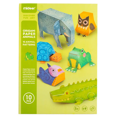 Origami de animales 3D - 10 piezas - Hey Mama