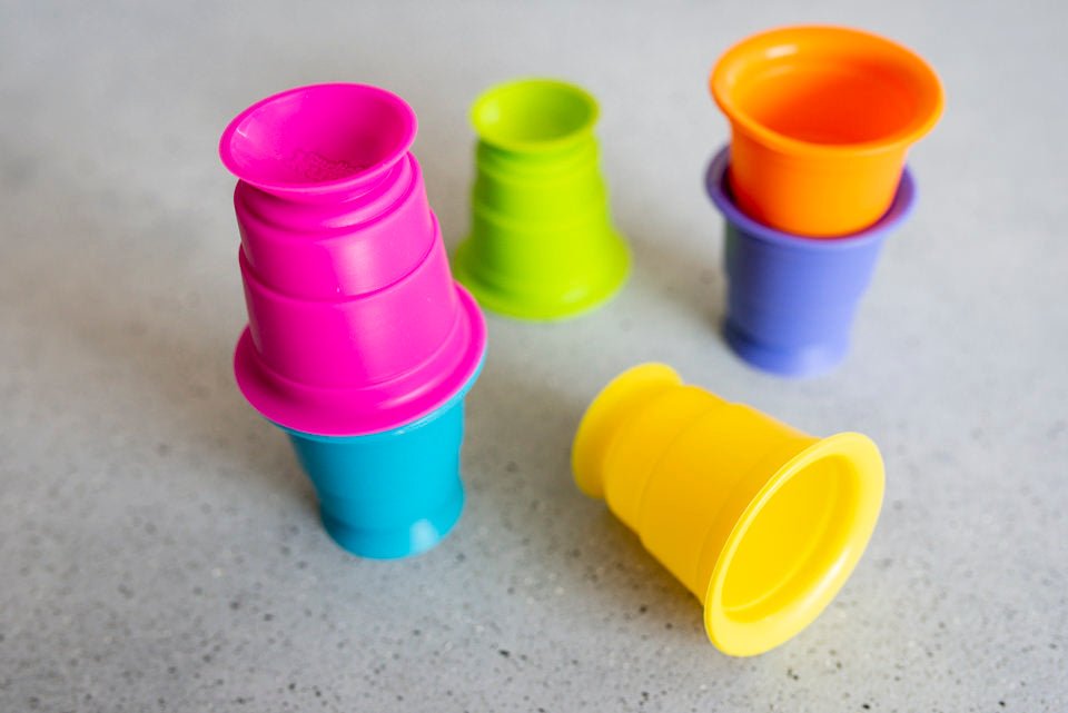 Vasos de construcción Suction Kupz - Hey Mama