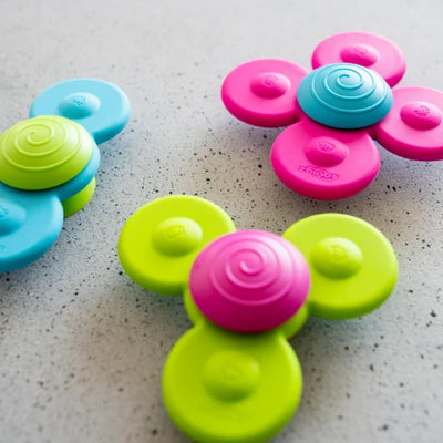 Spinners para bebés y niños Whirly Squigz